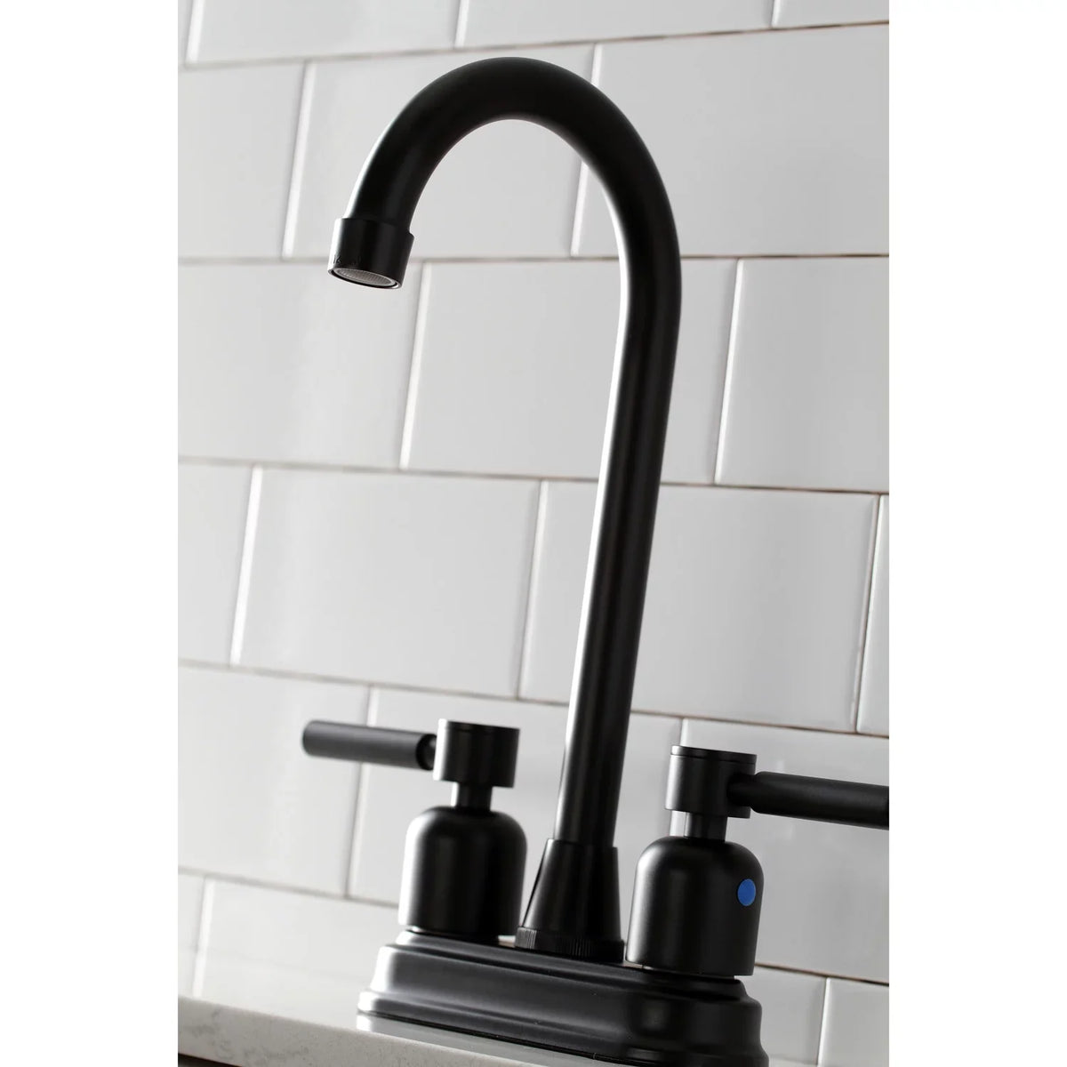 Kingston Brass  Concord Bar Faucet, Matte Black