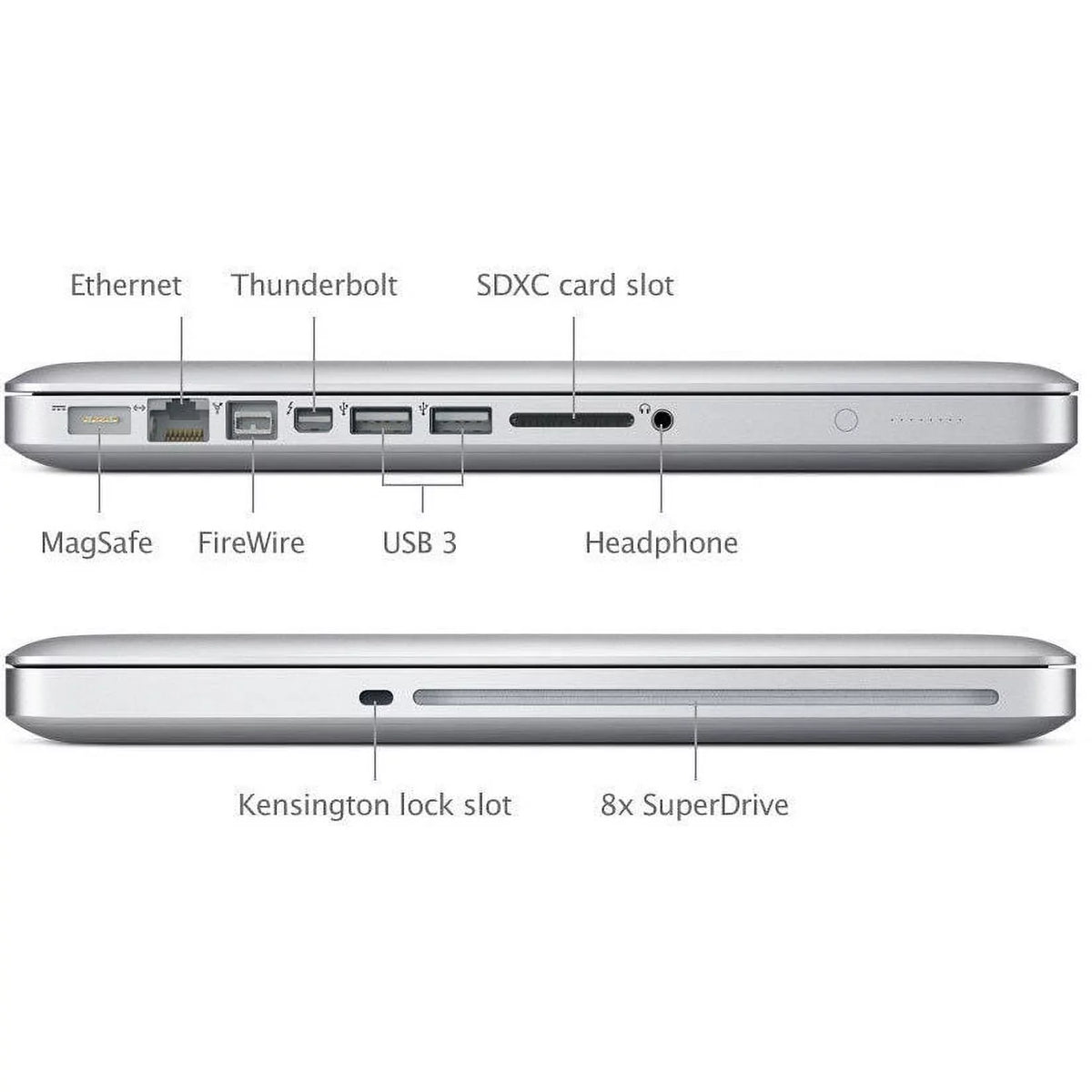 Apple MacBook Pro 13.3 Inch Laptop (Intel Core i5 2.5 GHz, 4  1600MHz  , 500  ) / (Certified Used)
