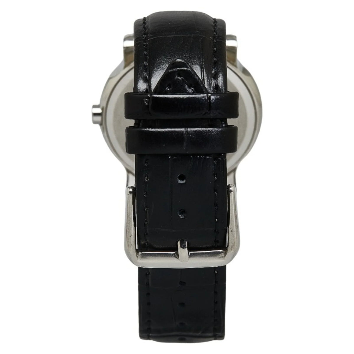 Pre-Owned  Solotempo Leather (non-original) Watch  Quartz Black Dial Stainless Steel Women's (Good)