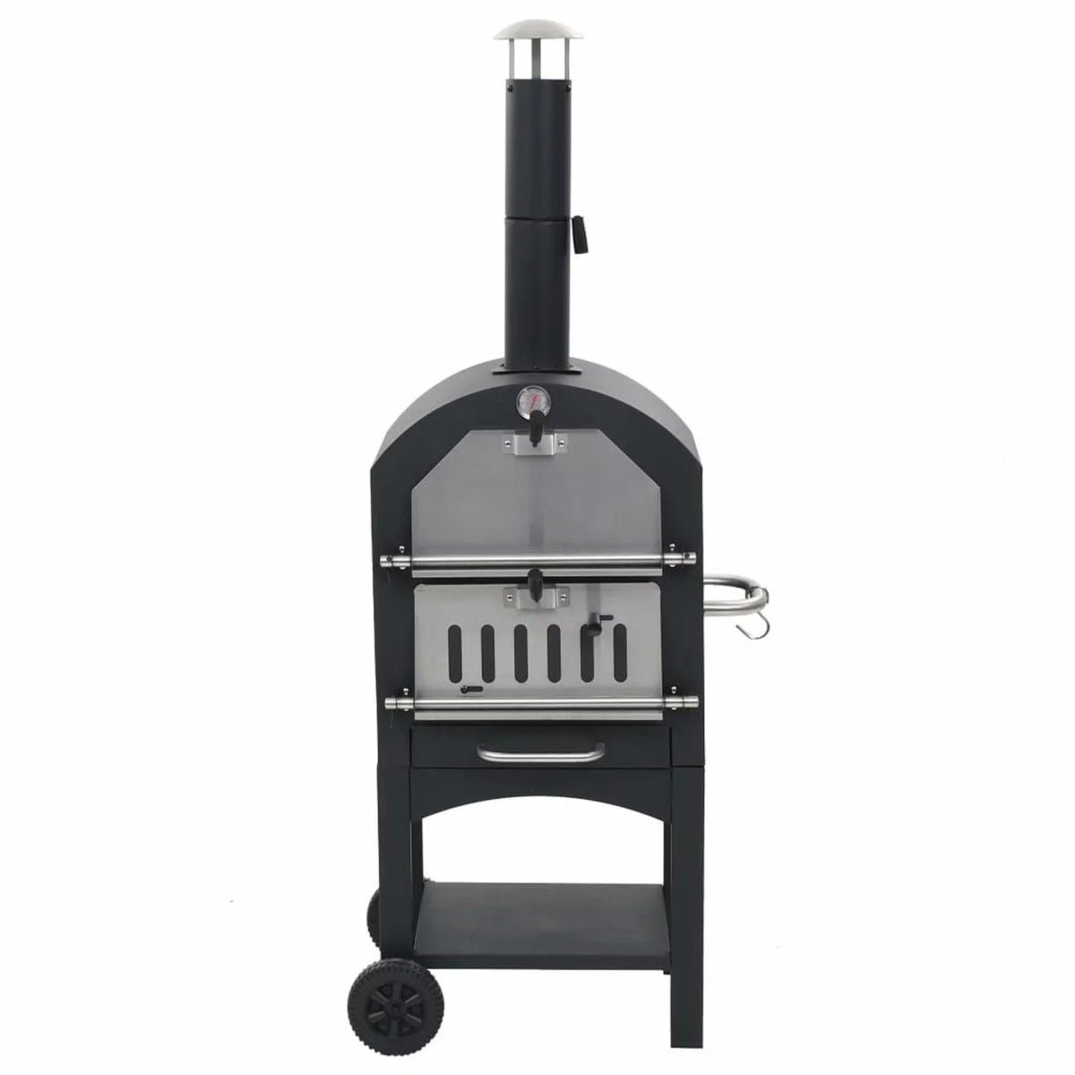 Suzicca Charcoal Fired  Pizza Oven with Fireclay Stone
