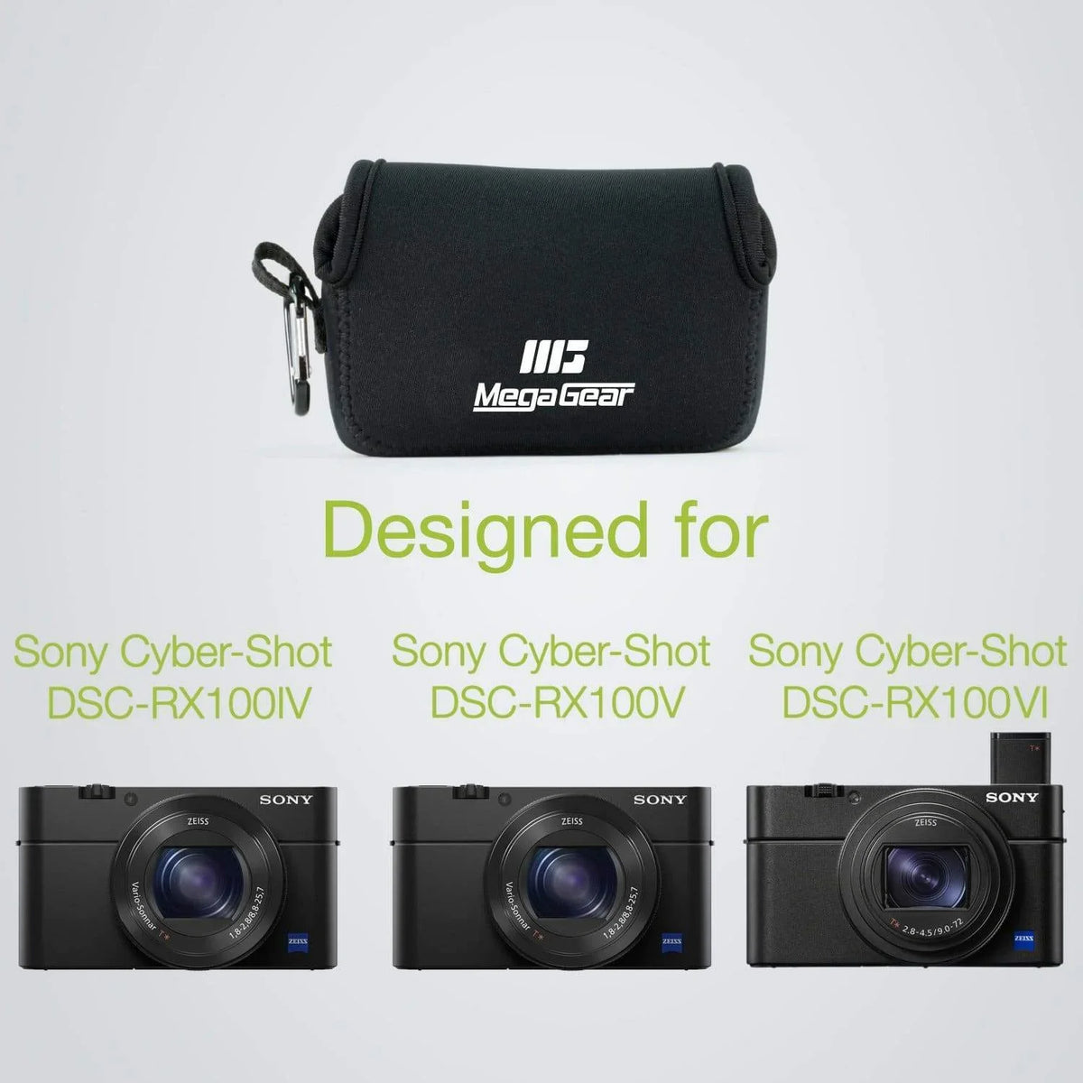 MegaGear Sony Cyber-shot - , - , - , - , - , -  Neoprene Camera Case