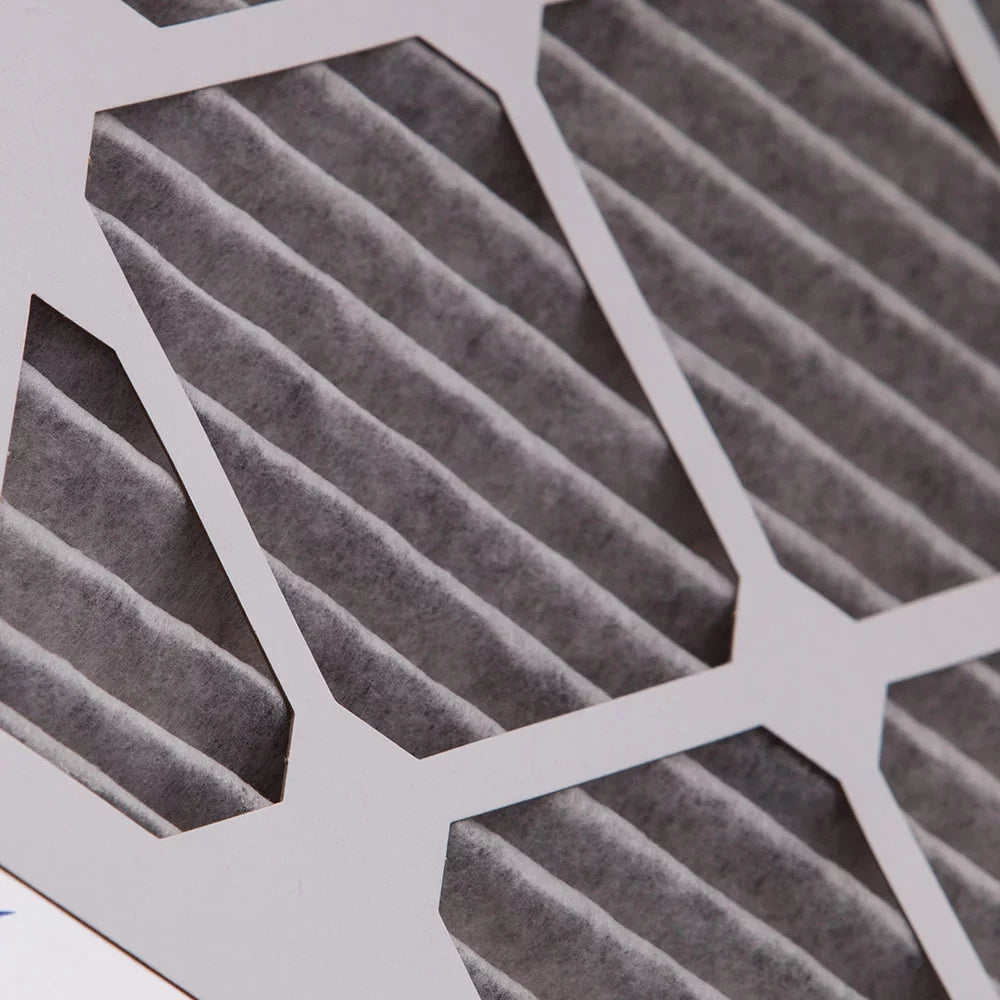14x24x1 (13_3/4x23_3/4) Furnace Air Filters  8 Pleated Plus Carbon 3 Pack