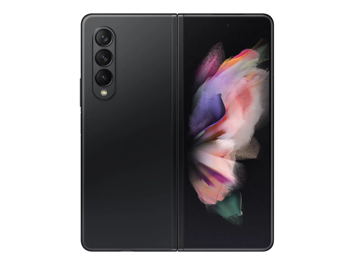 Restored Samsung-Unlocked Mobile Phones - 5G 512  Galaxy  Fold3 Unlocked Smartphone, Phantom Black (Refurbished)