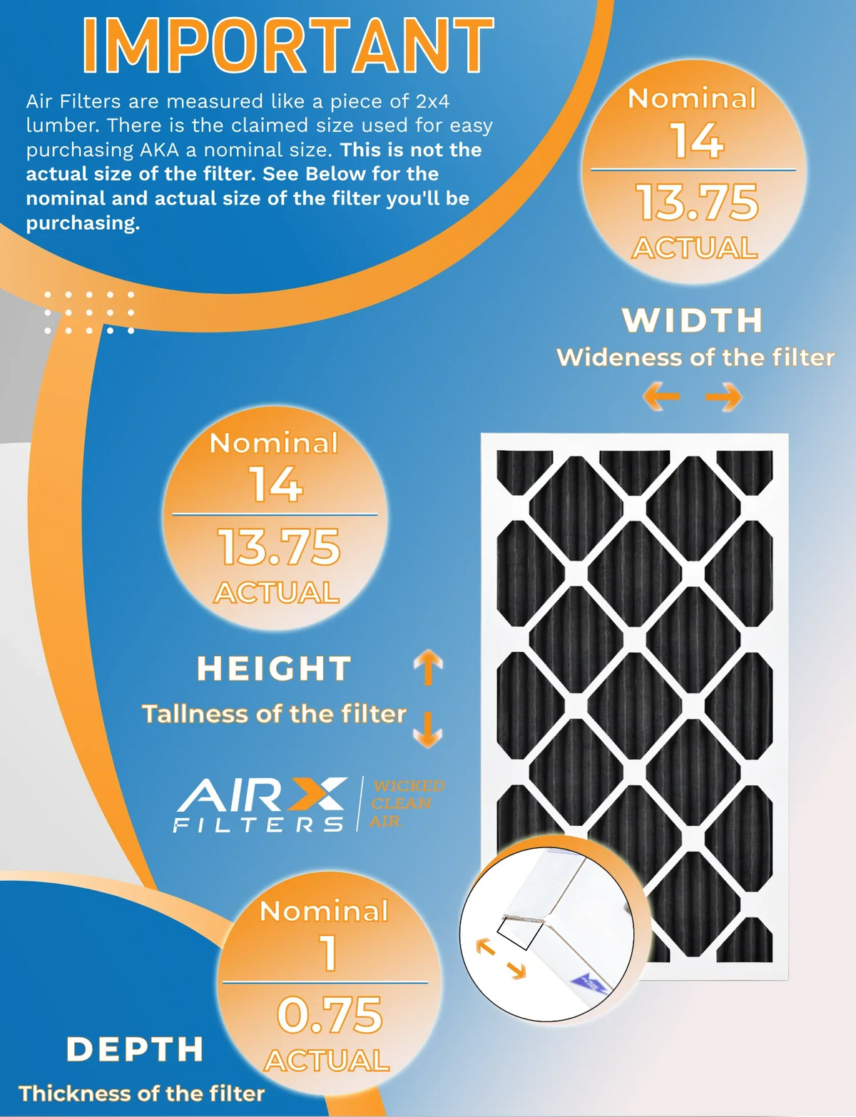 14x14x1 Air Filter  8 Rating, 12 Pack of Furnace Filters Comparable to  700,  5, Pet Odor Retention Filters - Made in  by     .