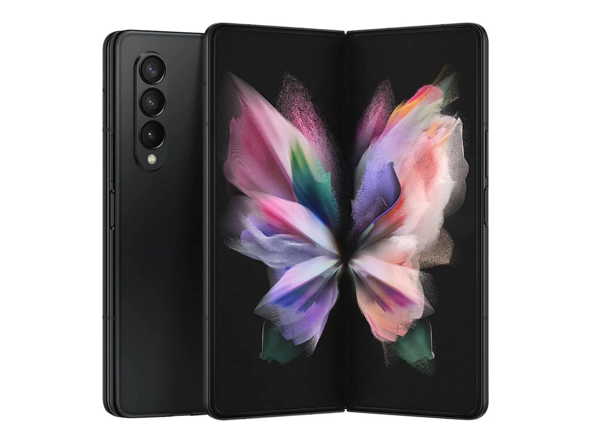 Restored Samsung-Unlocked Mobile Phones - 5G 512  Galaxy  Fold3 Unlocked Smartphone, Phantom Black (Refurbished)