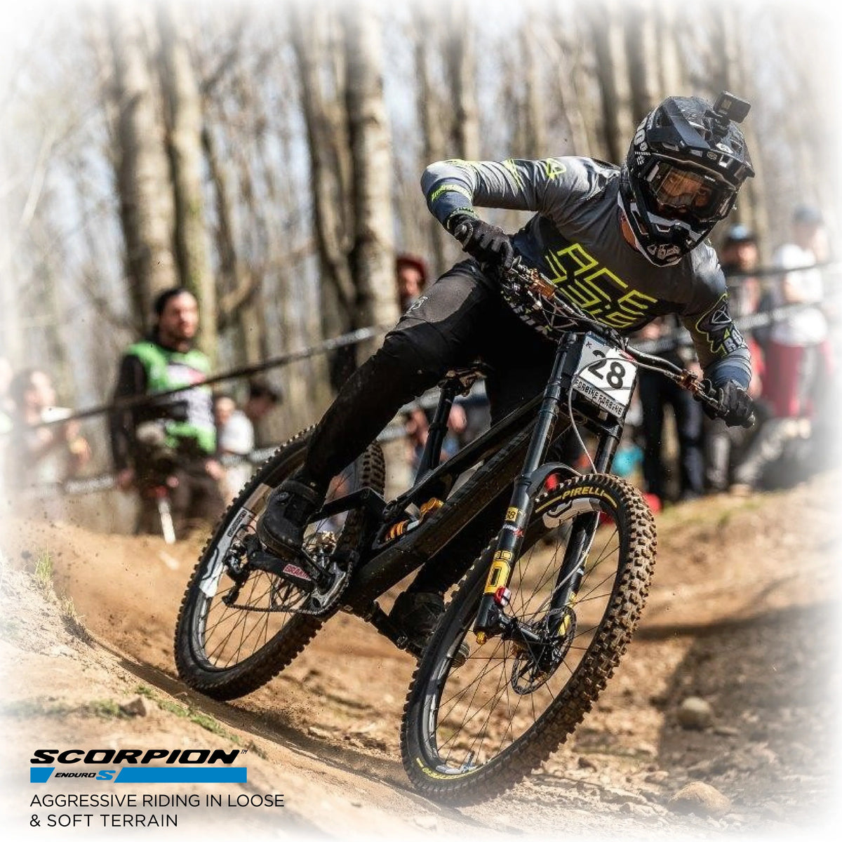 Pirelli Scorpion Enduro  Classic 29" x 2.4 Mountain Bicycle Tire Unmatched Grip and Reliability for Extreme Enduro Riding Tubeless Ready Clincher  Enhanced ProWall  Casing + SmarTUBE 23/32-622