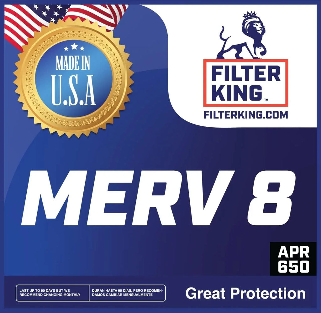 Filter King 10x23x1 Air Filter | 4- |  8  Pleated / Furnace Filters |    | Actual Size: 10 x 23 x .75"