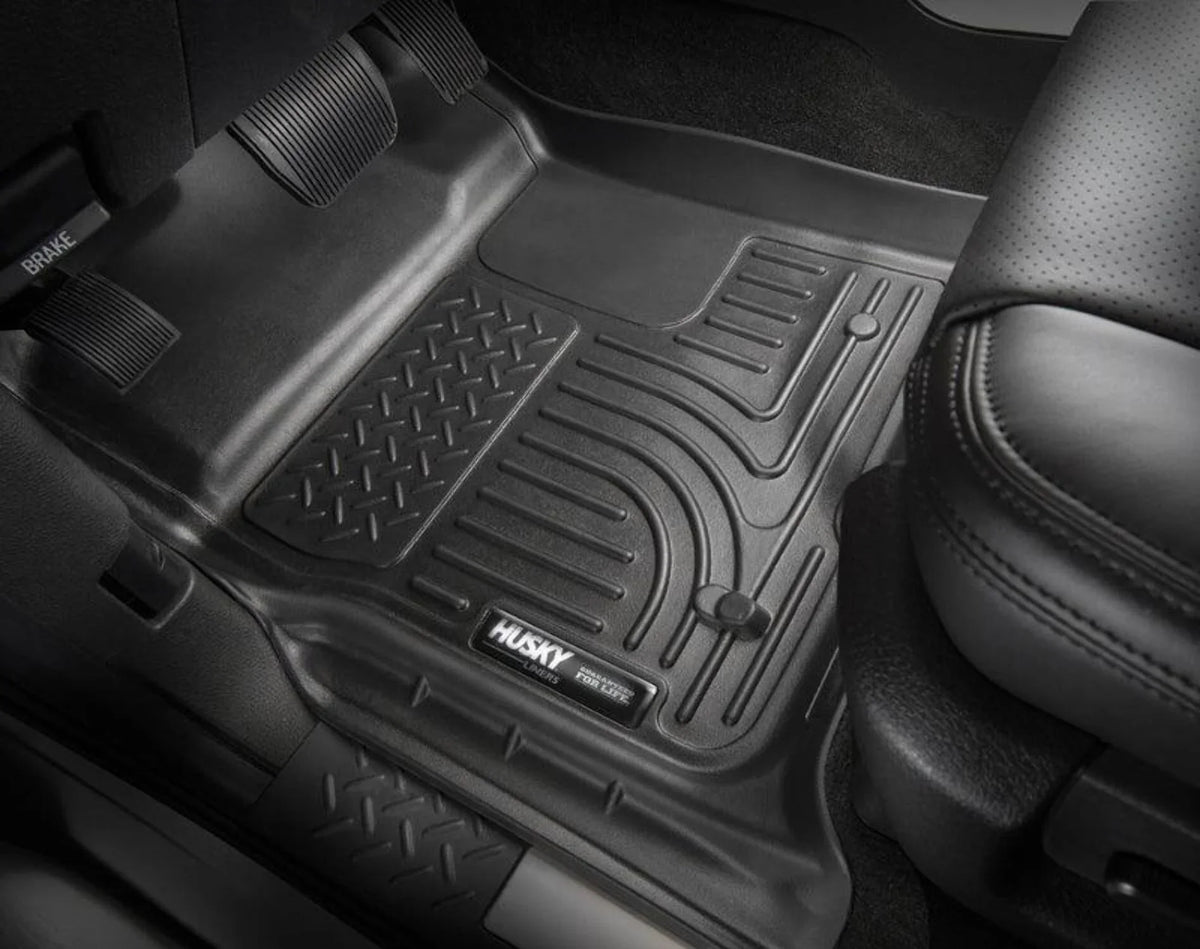 Husky by RealTruck Weatherbeater Series Trunk Liner Black Compatible with 08-12 Honda Accord 4 Door