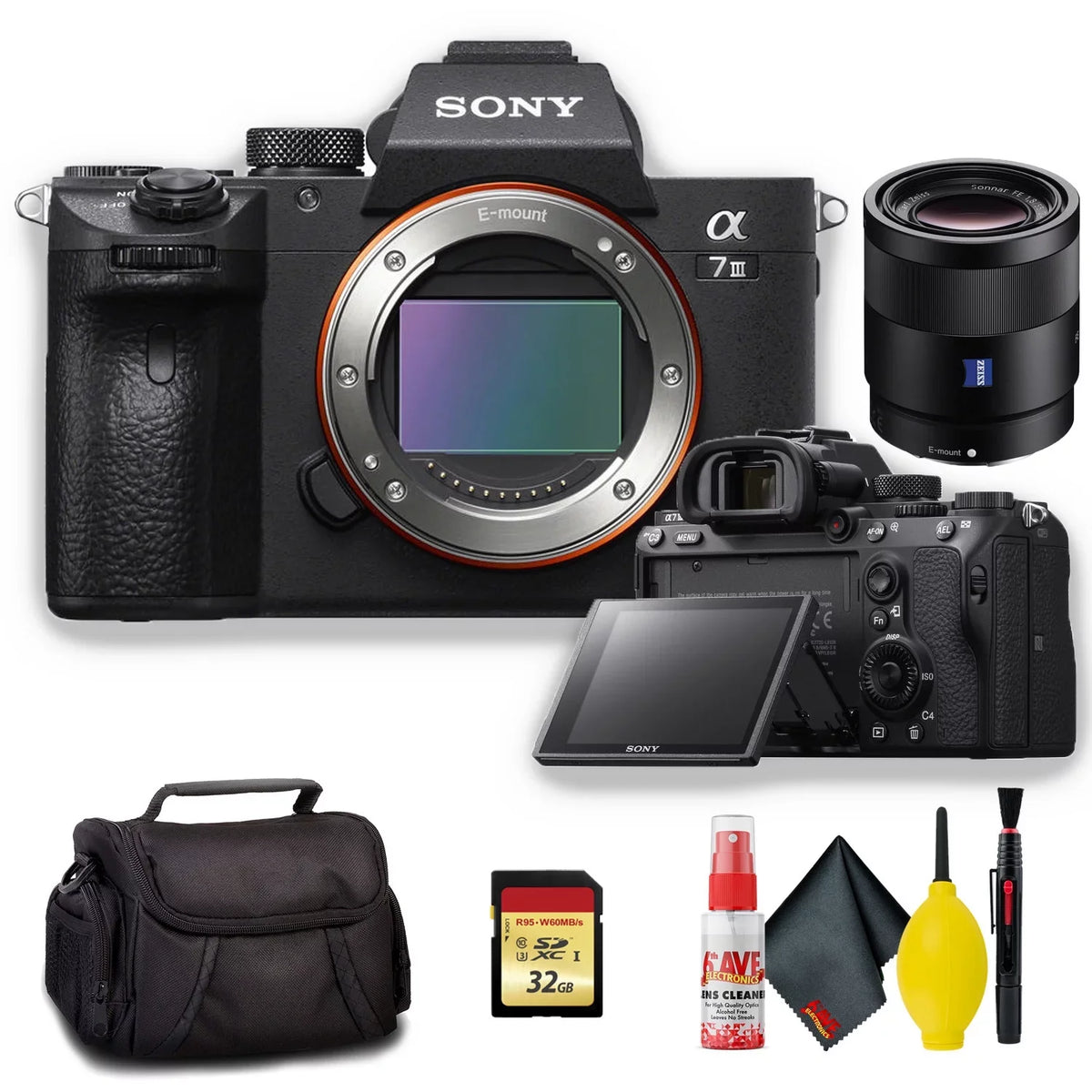 Sony Alpha a7  Mirrorless Digital Camera with Sony  55mm f/1.8  -Mount Lens - Standard Kit