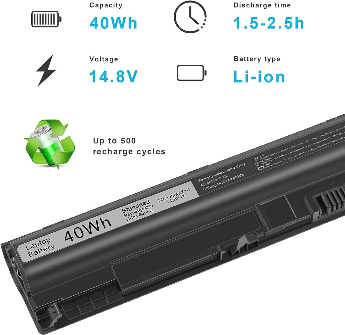 Laptop y for Dell Inspiron 14 15 17 5000 3000 Series 5559 5558 3551 3451 3558 i3558 3567 5755 5756 5458